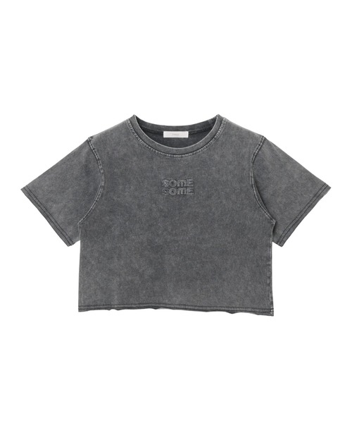 Freesia by andme(フリージアバイアンドミー)の「ヴィンテージ加工ロゴミニTシャツ(Tシャツ/カットソー・レディース・キナリ/ブルー/グレー・M)」の20枚目の写真