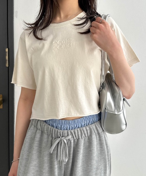 セール】ヴィンテージ加工ロゴミニTシャツ（Tシャツ/カットソー