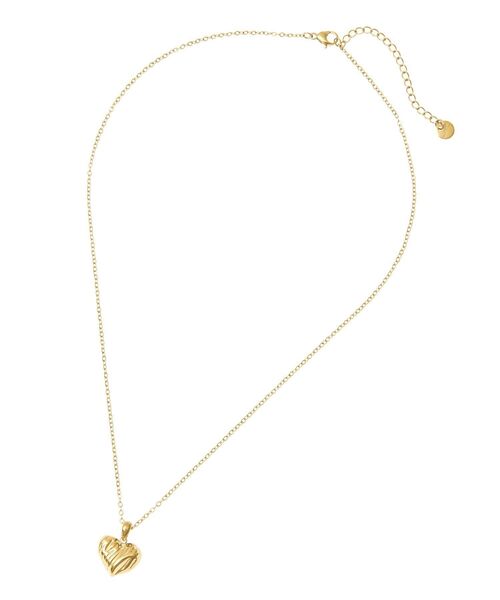 earth music&ecology(アースミュージックアンドエコロジー)の「【ステンレス】ハートモチーフネックレス(ネックレス・レディース・ゴールド/シルバー・FREE)」の13枚目の写真