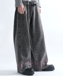 Starting Over（スターティングオーバー）の「wide curved denim pants/ワイド カーブ デニムパンツ（デニムパンツ・L）」