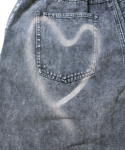 Starting Over(スターティングオーバー)の「wide curved denim pants/ワイド カーブ デニムパンツ(デニムパンツ・メンズ・ブラック系その他4/ブラック/ブラック系その他2/ブラック系その他/ブラック系その他3/ブラック系その他5・M/L)」の8枚目の写真