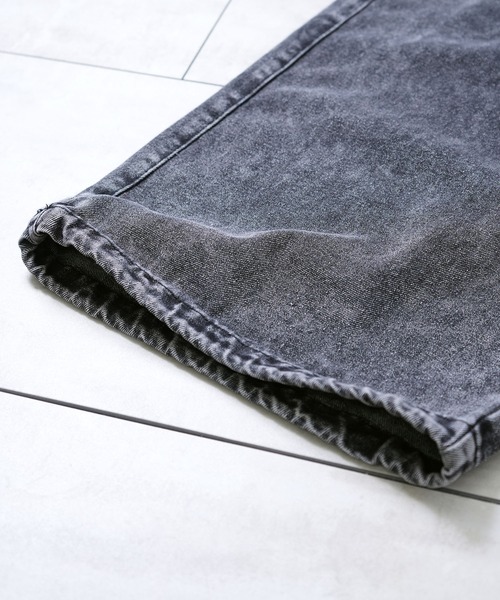 Starting Over(スターティングオーバー)の「wide curved denim pants/ワイド カーブ デニムパンツ(デニムパンツ・メンズ・ブラック系その他4/ブラック/ブラック系その他2/ブラック系その他/ブラック系その他3/ブラック系その他5・M/L)」の17枚目の写真