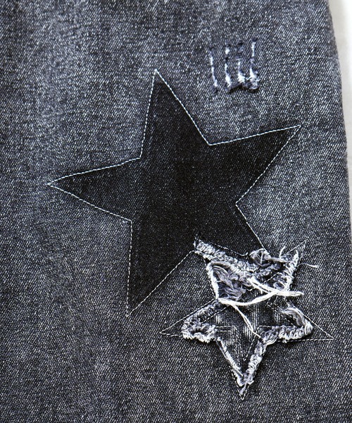 Starting Over(スターティングオーバー)の「wide curved denim pants/ワイド カーブ デニムパンツ(デニムパンツ・メンズ・ブラック系その他4/ブラック/ブラック系その他2/ブラック系その他/ブラック系その他3/ブラック系その他5・M/L)」の10枚目の写真