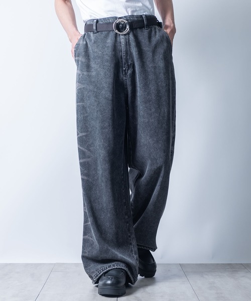 ❤️７月31日SALE❤️ デニムリメイク EESETT＆Co(イイセットアンドコー) Levi'sリメイク サイドZIP