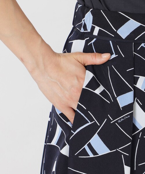 セール】セイルプリント タックスカート（スカート）｜TO BE