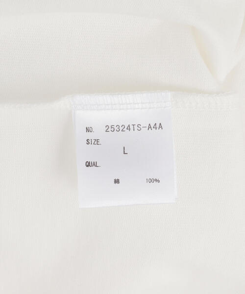 A4A（エーフォーエー）の「A4A/エーフォーエー/ S/S TEE DAVINCI（Tシャツ/カットソー・メンズ・ホワイト/ブラック・S/M/L）」の9枚目の写真