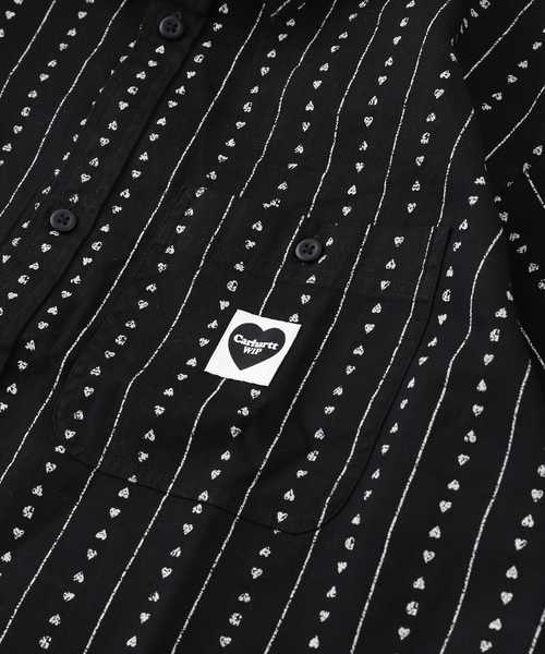 Carhartt WIP（カーハートダブリューアイピー）の「Carhartt / カーハート ダブリューアイピー DREWE SHIRT（シャツ/ブラウス・メンズ・ブラック・LARGE/MEDIUM）」の6枚目の写真