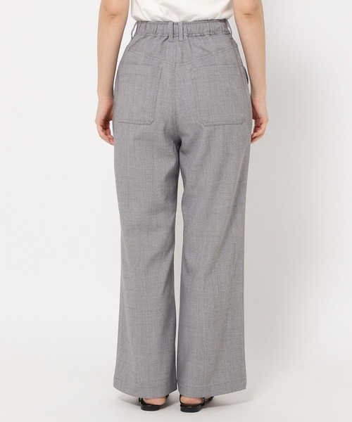 LEPSIM(レプシィム)の「セミフレアパンツ 453402(その他パンツ・レディース・ブラック/グレー/ベージュ・MEDIUM/LARGE)」の5枚目の写真