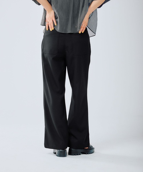 LEPSIM(レプシィム)の「セミフレアパンツ 453402(その他パンツ・レディース・ブラック/グレー/ベージュ・MEDIUM/LARGE)」の17枚目の写真