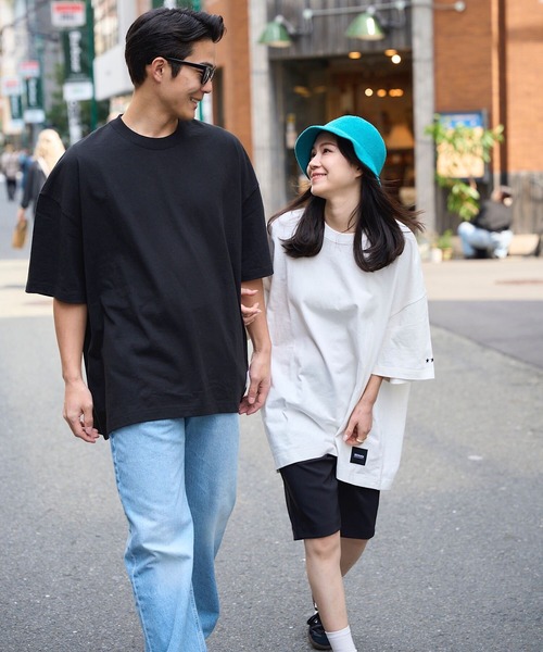 ATHLETA（アスレタ）の「［ athleta ］ビッグシルエットTシャツ（Tシャツ/カットソー・レディース・ブラック/オフホワイト・L/M）」の8枚目の写真