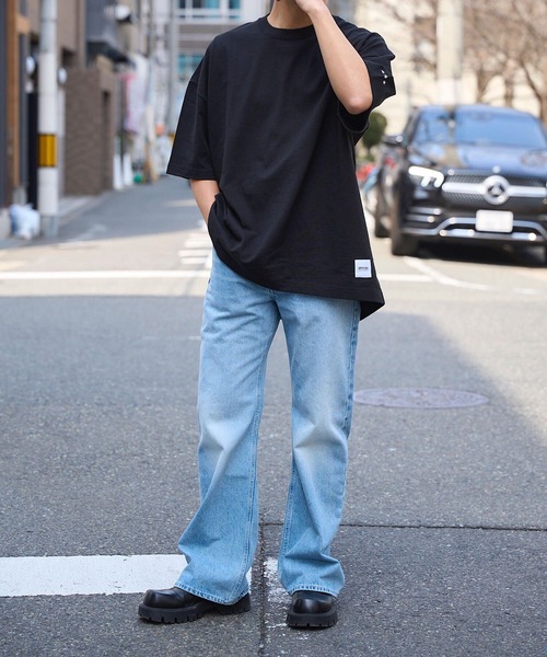 ATHLETA（アスレタ）の「［ athleta ］ビッグシルエットTシャツ（Tシャツ/カットソー・レディース・ブラック/オフホワイト・L/M）」の18枚目の写真