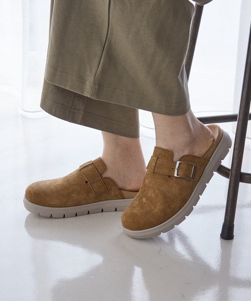 collex(コレックス)の「【ACO SHOES/アコシューズ】 クロッグサンダル(サンダル・レディース・ベージュ/ブラウン・36/37/38)」の7枚目の写真