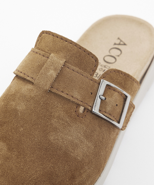 collex(コレックス)の「【ACO SHOES/アコシューズ】 クロッグサンダル(サンダル・レディース・ベージュ/ブラウン・36/37/38)」の21枚目の写真