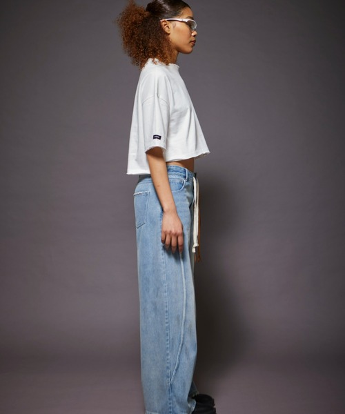 FIG&VIPER（フィグアンドバイパー）の「Bear MID T（Tシャツ/カットソー・レディース・ホワイト/ブラック/ライトピンク・FREE）」の9枚目の写真