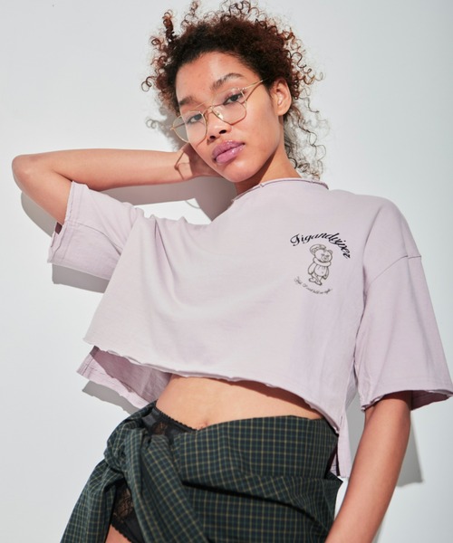 FIG&VIPER（フィグアンドバイパー）の「Bear MID T（Tシャツ/カットソー・レディース・ホワイト/ブラック/ライトピンク・FREE）」の13枚目の写真