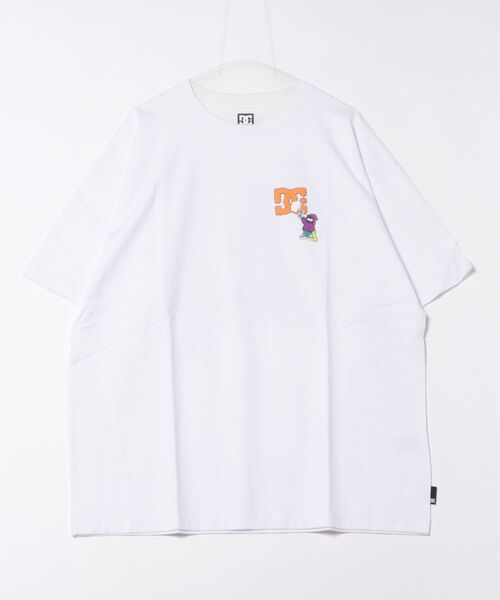 DC SHOES(ディーシーシューズ)の「25 GF PAINT SS/DC半袖Tシャツ(Tシャツ/カットソー・メンズ・ブラック/ブラック×ピンク/グレー/ホワイト・MEDIUM/LARGE/X-LARGE)」の1枚目の写真