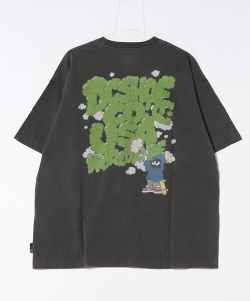 DC SHOES(ディーシーシューズ)の「25 GF PAINT SS/DC半袖Tシャツ(Tシャツ/カットソー・メンズ・ブラック/ブラック×ピンク/グレー/ホワイト・MEDIUM/LARGE/X-LARGE)」の6枚目の写真