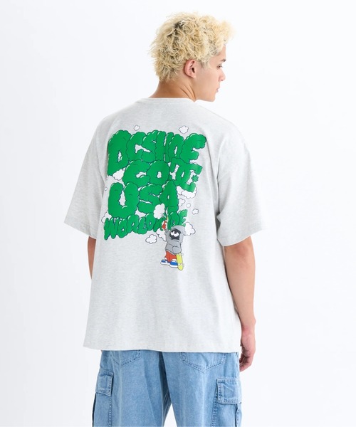 DC SHOES(ディーシーシューズ)の「25 GF PAINT SS/DC半袖Tシャツ(Tシャツ/カットソー・メンズ・ブラック/ブラック×ピンク/グレー/ホワイト・MEDIUM/LARGE/X-LARGE)」の4枚目の写真