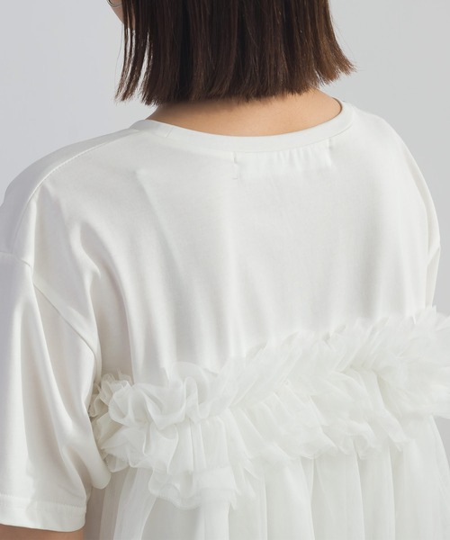 PICCIN PERLA(ピッチンペルラ)の「ティンカープルオーバー(Tシャツ/カットソー・レディース・ブラック/オフホワイト・M)」の18枚目の写真