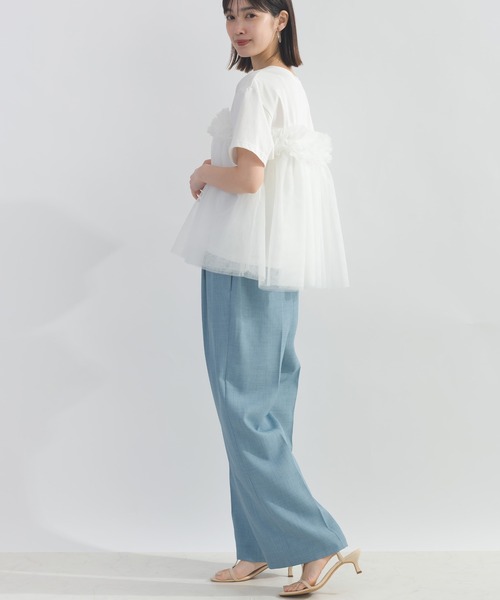PICCIN PERLA(ピッチンペルラ)の「ティンカープルオーバー(Tシャツ/カットソー・レディース・ブラック/オフホワイト・M)」の8枚目の写真