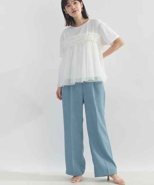 PICCIN PERLA(ピッチンペルラ)の「ティンカープルオーバー(Tシャツ/カットソー・レディース・ブラック/オフホワイト・M)」の7枚目の写真