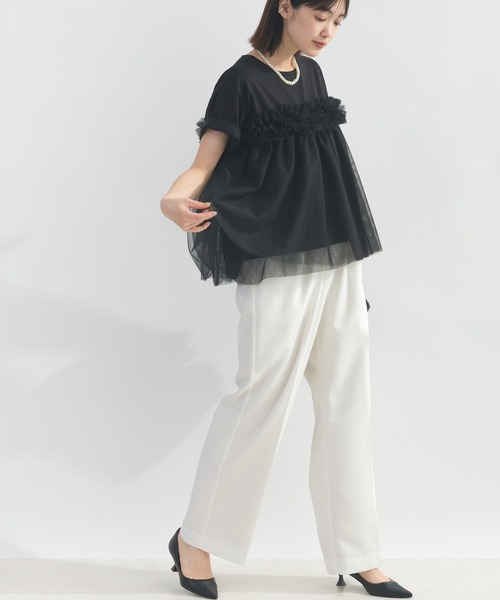 【SALE】PICCIN PERLA  ピッチンぺルラ 即日発送  ティンカープルオーバー 906370 半袖 Tシャツ レディース セール】ティンカープルオーバー（Tシャツ/カットソー）｜PICCIN