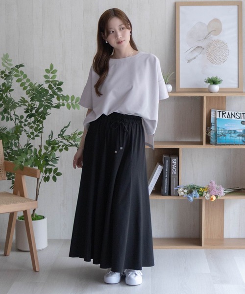 NAVY(ネイビー)の「NAVY SARARI ミニワッフルスリットプルオーバー(Tシャツ/カットソー・レディース・グレー/ベージュ/ブラック・M/L)」の16枚目の写真