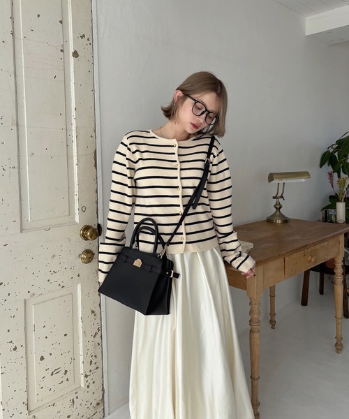 my twilight（マイトワイライト）の「mytwilight PARISモチーフ サイドベルトバッグ（ハンドバッグ・レディース・ボルドー/ベージュ/アイボリー/ブラック・FREE）」の8枚目の写真