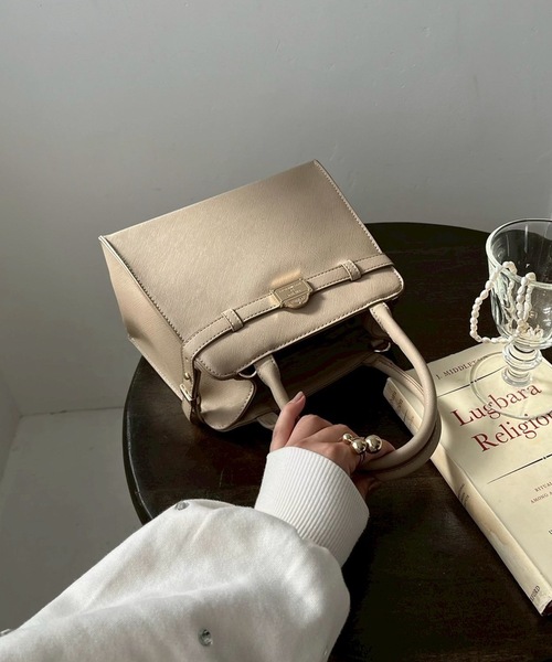 my twilight（マイトワイライト）の「mytwilight PARISモチーフ サイドベルトバッグ（ハンドバッグ・レディース・ボルドー/ベージュ/アイボリー/ブラック・FREE）」の19枚目の写真