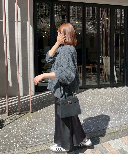 my twilight（マイトワイライト）の「mytwilight PARISモチーフ サイドベルトバッグ（ハンドバッグ・レディース・ボルドー/ベージュ/アイボリー/ブラック・FREE）」の12枚目の写真