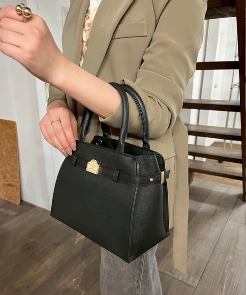 my twilight（マイトワイライト）の「mytwilight PARISモチーフ サイドベルトバッグ（ハンドバッグ・レディース・ボルドー/ベージュ/アイボリー/ブラック・FREE）」の15枚目の写真