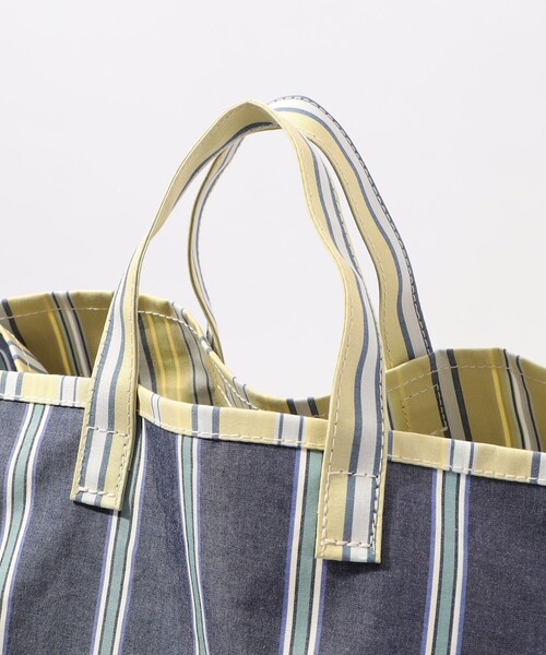 amiacalva（アミアカルヴァ）の「AMIACALVA EASY BAG L コットントートバッグ（トートバッグ・メンズ・イエロー系その他2・FREE）」の6枚目の写真