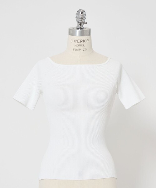 別注】＜NICENICE MOMENT for conte＞ OPEN SHOULDER ニット