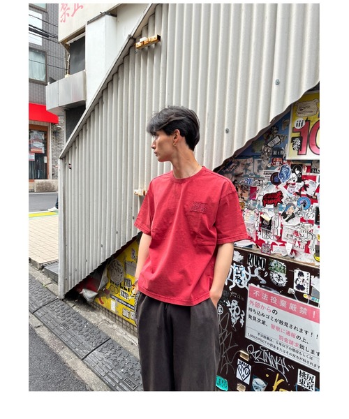 centimeter(センチメーター)の「Ruler powder tee(Tシャツ/カットソー・メンズ・レッド/グレー/ブラック・LARGE/MEDIUM/X-LARGE)」の16枚目の写真