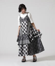 AULA AILA（アウラアイラ）の「AULA AILA/アウラアイラ/CHECK CAMISOLE 