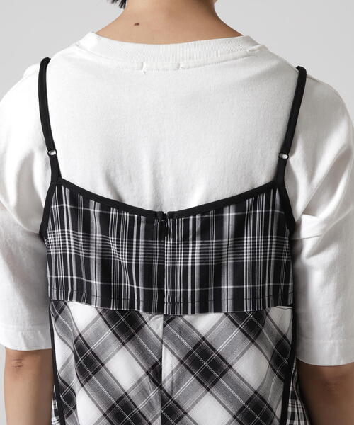 AULA AILA（アウラアイラ）の「AULA AILA/アウラアイラ/CHECK CAMISOLE