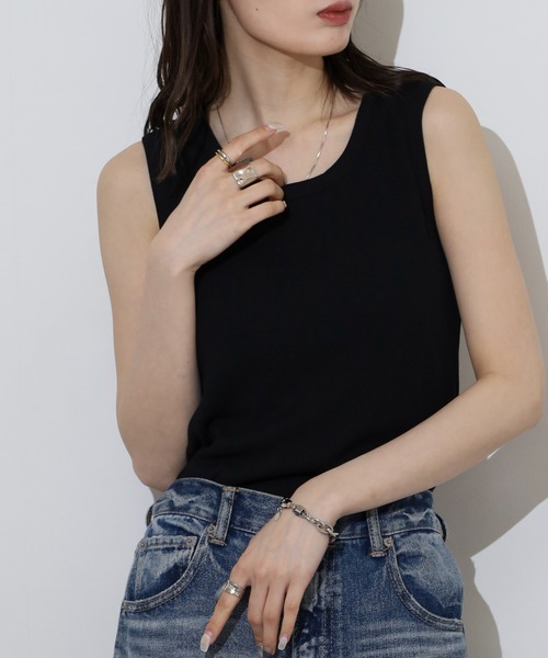 ACE(エース)の「テレコタンク(タンクトップ・メンズ・ホワイト/ブラック・LL/L/M)」の22枚目の写真