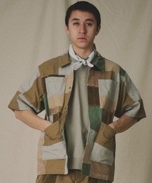 Universal Style Wear | Universal Style Wear パッチワーク シャツ(シャツ/ブラウス)