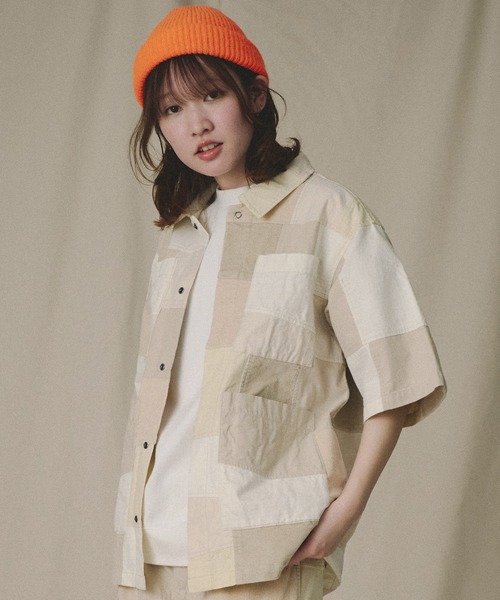 Universal Style Wear パッチワーク シャツ（シャツ/ブラウス