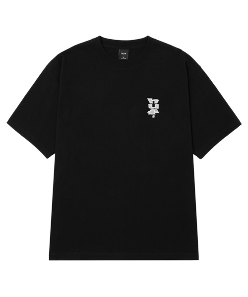 関税込み♪【HUF】Megachrome ロゴ ★ 半袖 Tシャツ MEGACHROME TEE / HUF Tシャツ 半袖（Tシャツ/カットソー）｜HUF