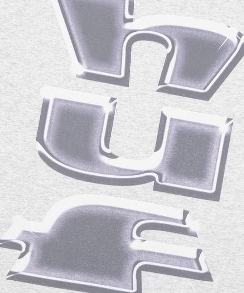 HUF(ハフ)の「MEGACHROME TEE(Tシャツ/カットソー・メンズ・アッシュグレー/ブラック/ホワイト・XS/S/M/L/XL/XXL)」の15枚目の写真
