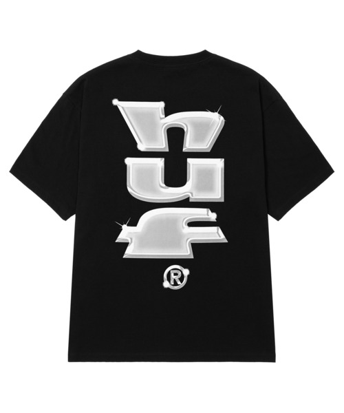 HUF(ハフ)の「MEGACHROME TEE(Tシャツ/カットソー・メンズ・アッシュグレー/ブラック/ホワイト・XS/S/M/L/XL/XXL)」の18枚目の写真