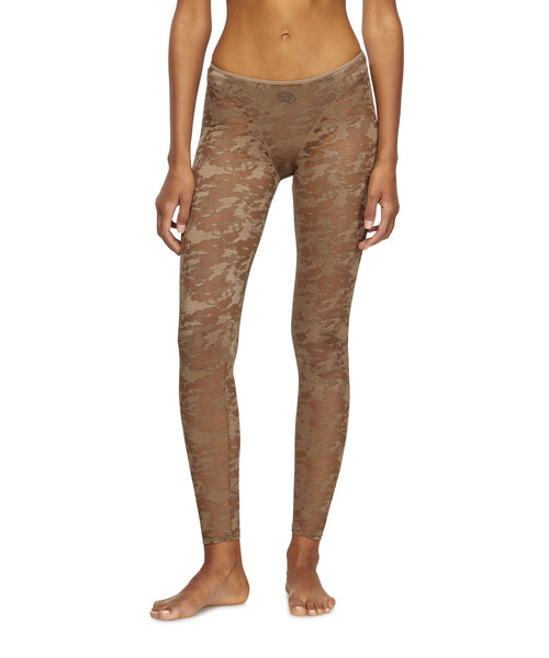 新品タグ付き DIESEL ディーゼル レディース カモフラージュ タイツ Women's Destroyed tights with cinema prints | Multicolor | Diesel