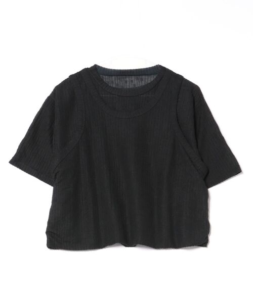 セール】シアージャガードカットソーレイヤードTシャツ（Tシャツ