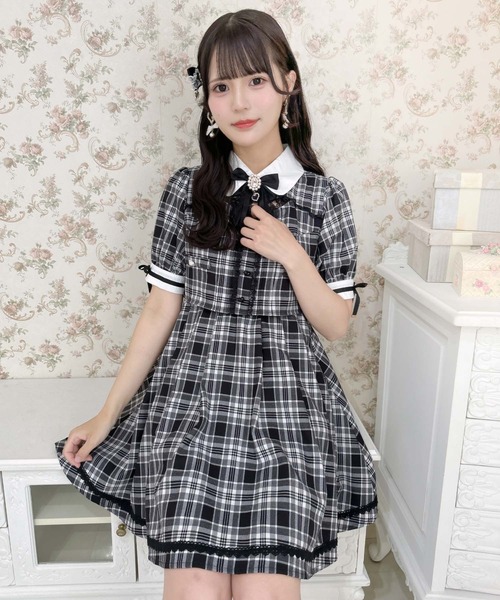 ロジータ ROJITA ケープワンピース （ブラック） - ファッション