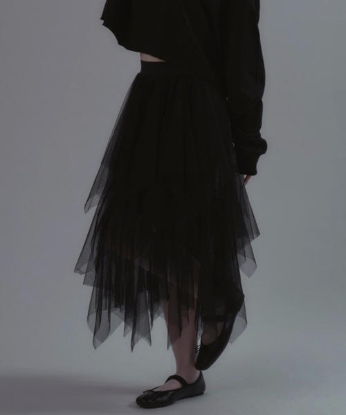 新品♡ミストレアス♡Velvet Tiered Mini Culotte 0~3サイズ]SEXYウエストカットノースリVネック風タイトミニ