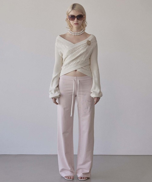 Faith Cotton Track Pants（スウェットパンツ）｜SCULPTOR