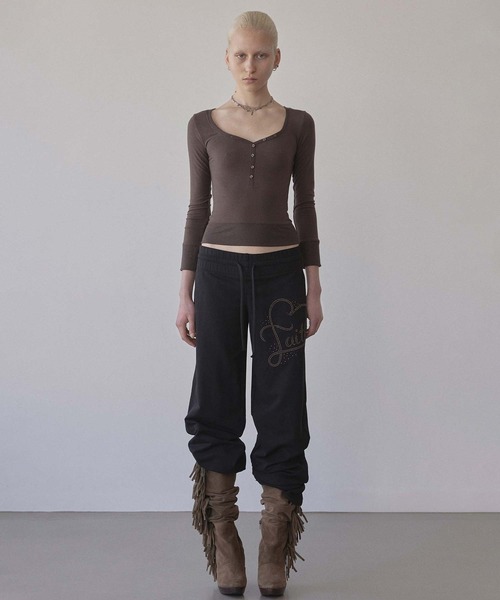 Faith Cotton Track Pants（スウェットパンツ）｜SCULPTOR