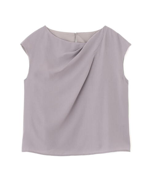 PROPORTION BODY DRESSING(プロポーションボディドレッシング)の「ニュアンスネックフレンチスリーブブラウス / 1215210617(シャツ/ブラウス・レディース・ダークグレー/オフホワイト/ボルドー/ネイビー・FREE)」の5枚目の写真