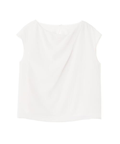 PROPORTION BODY DRESSING(プロポーションボディドレッシング)の「ニュアンスネックフレンチスリーブブラウス / 1215210617(シャツ/ブラウス・レディース・ダークグレー/オフホワイト/ボルドー/ネイビー・FREE)」の15枚目の写真